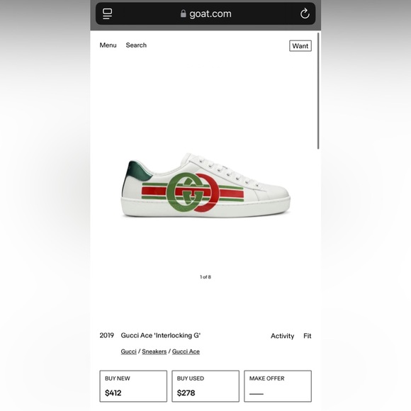 Gucci Ace 'Interlocking G' - Picture 5 of 5